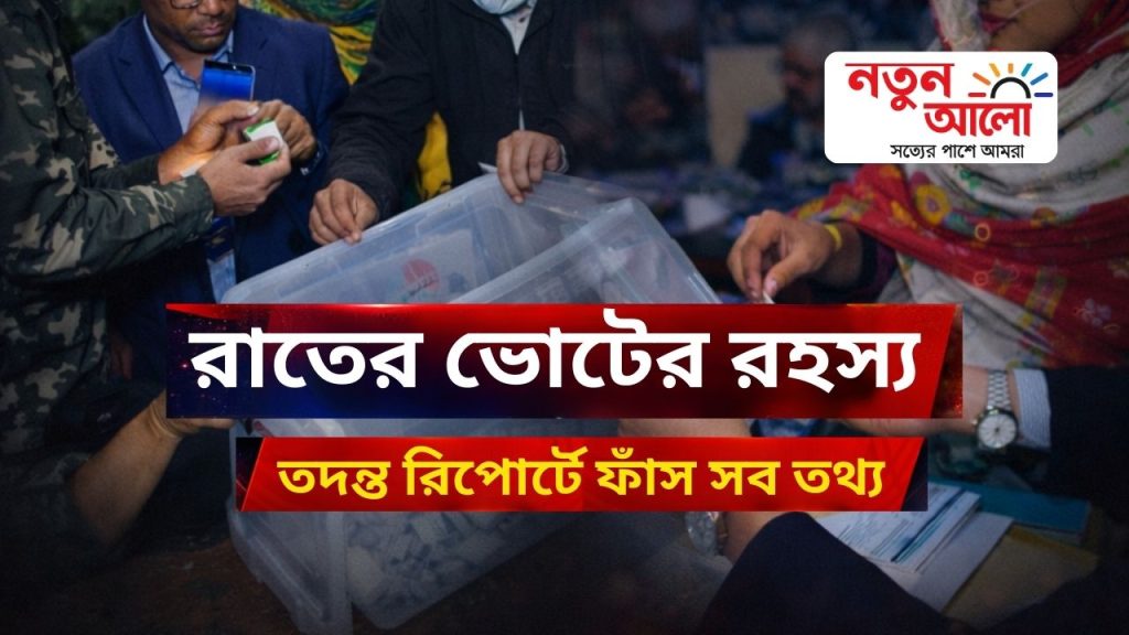 রাতের ভোট বিতর্ক: ত্রয়োদশ জাতীয় সংসদ নির্বাচন নিয়ে তদন্ত প্রতিবেদন